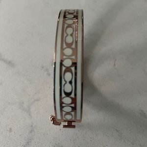 Coach Hinged Bangle